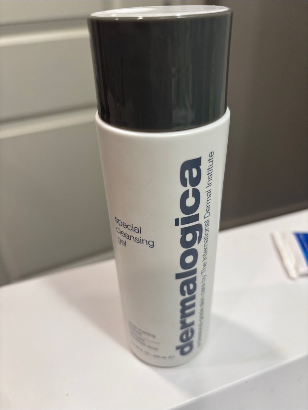 dermalogica White Bottle with Gray Cap Facial Cleansing Gel